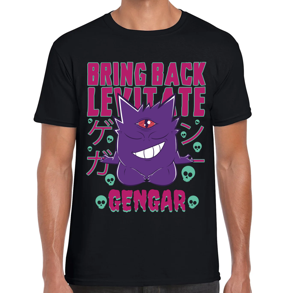Playera Gengar Pokemon Algodón Premium #289