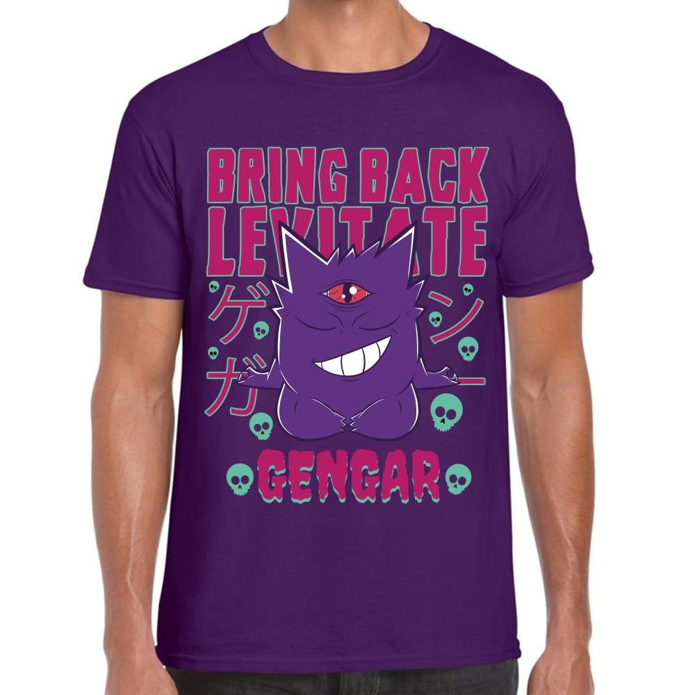 Playera Gengar Pokemon Algodón Premium #289