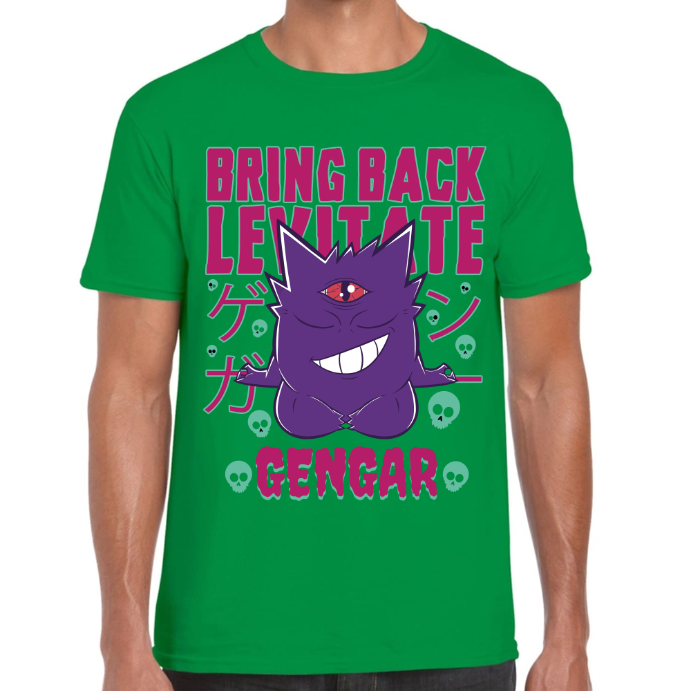 Playera Gengar Pokemon Algodón Premium #289