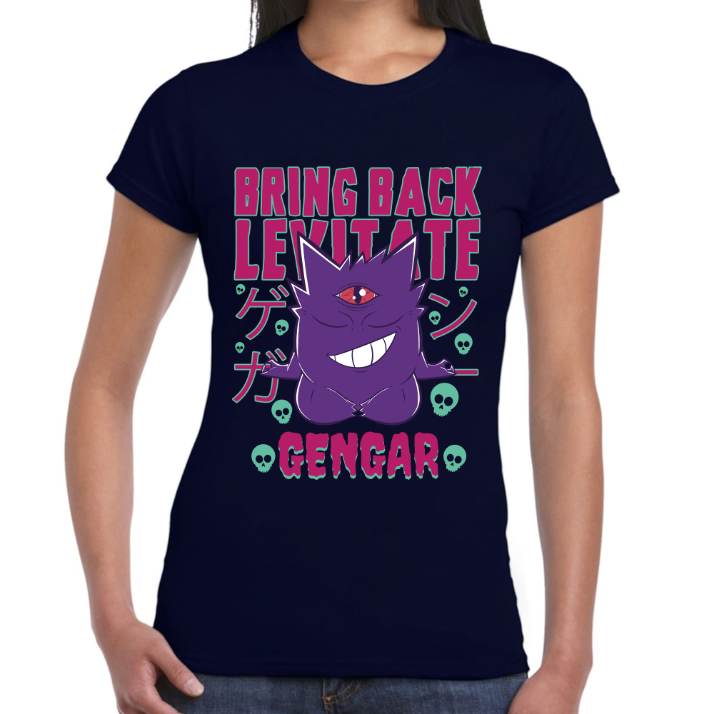 Playera Gengar Pokemon Algodón Premium #289