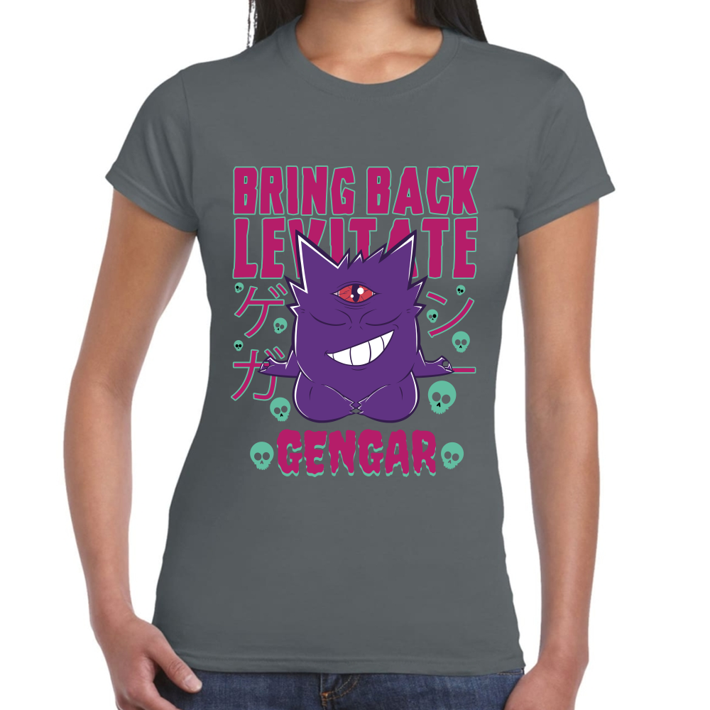 Playera Gengar Pokemon Algodón Premium #289
