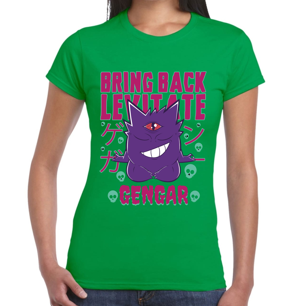 Playera Gengar Pokemon Algodón Premium #289