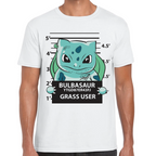 Playera Bulbasaur Pokemon Algodón Premium #292
