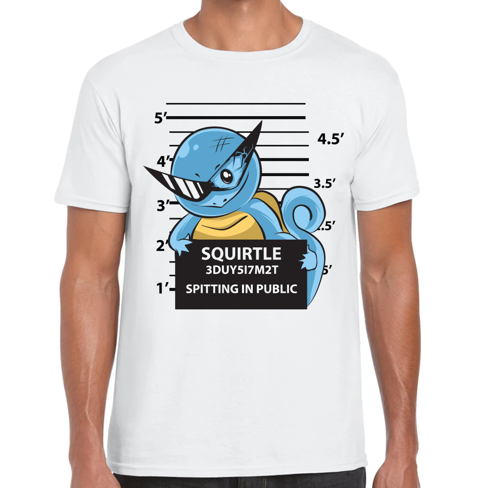 Playera Squirtle Pokemon Algodón Premium #293 Imagen principal del producto