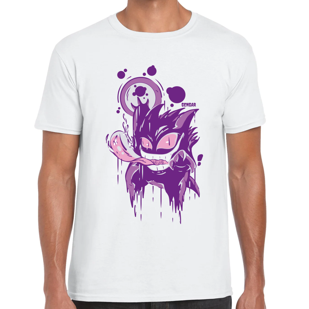 Playera Gengar Pokemon Algodón Premium #297