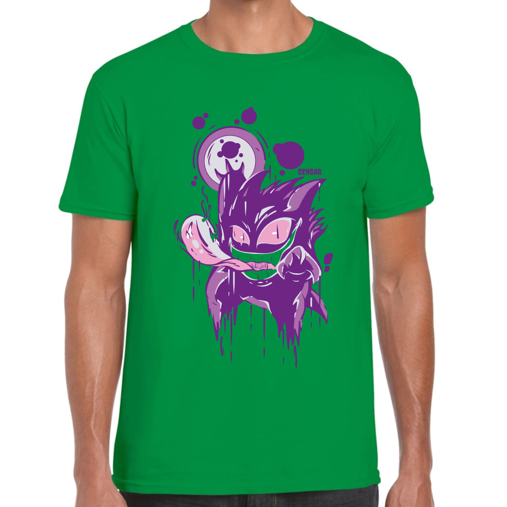 Playera Gengar Pokemon Algodón Premium #297