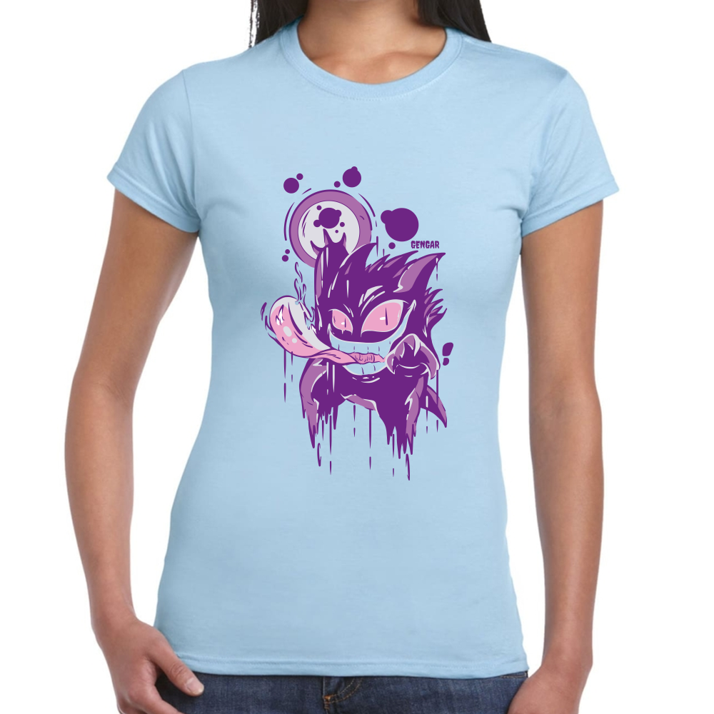 Playera Gengar Pokemon Algodón Premium #297