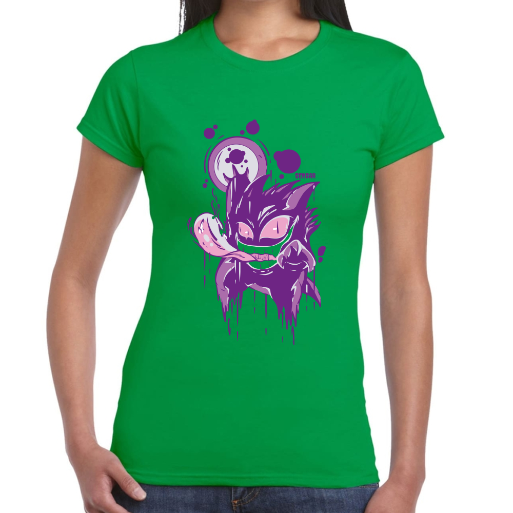 Playera Gengar Pokemon Algodón Premium #297