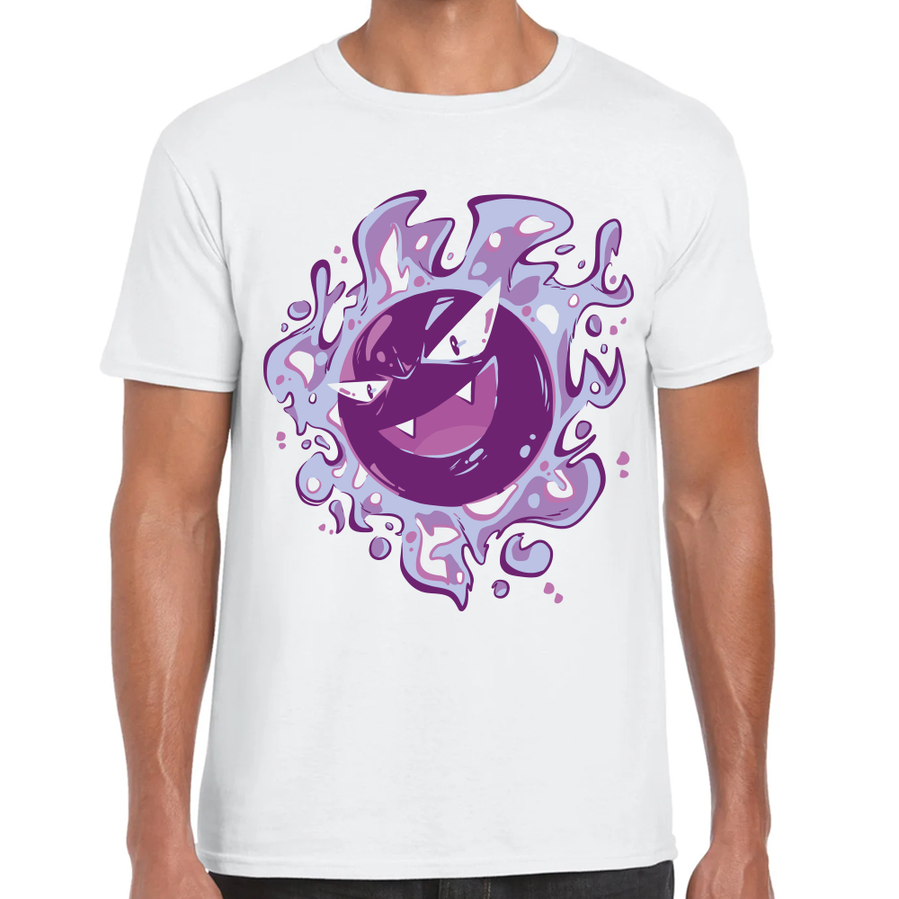 Playera Gastly Pokemon Algodón Premium #299 Imagen principal del producto