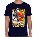 Playera Chainsaw Man Algodón Premium #300
