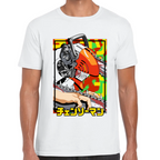 Playera Chainsaw Man Algodón Premium #300