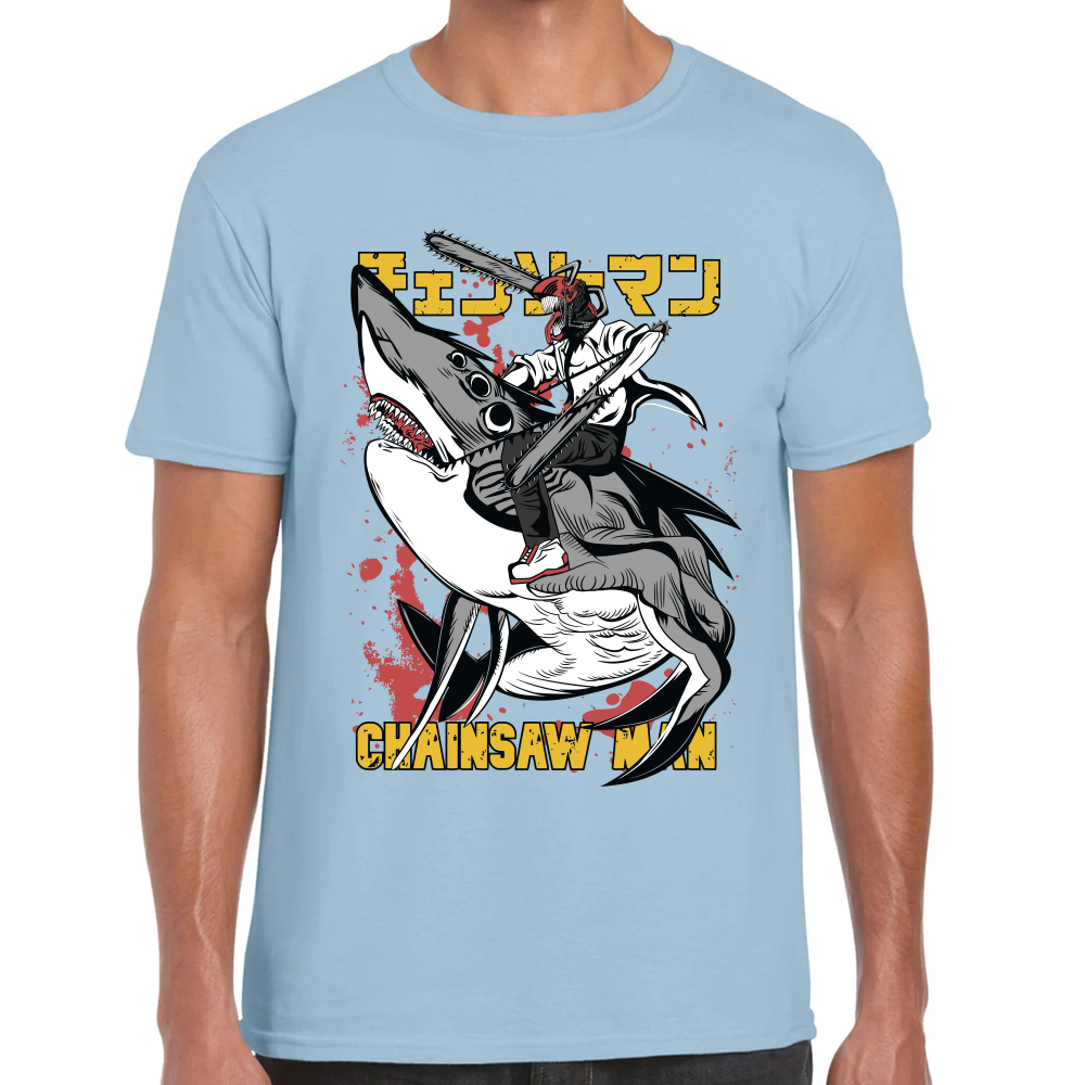 Playera Chainsaw Man Algodón Premium #301