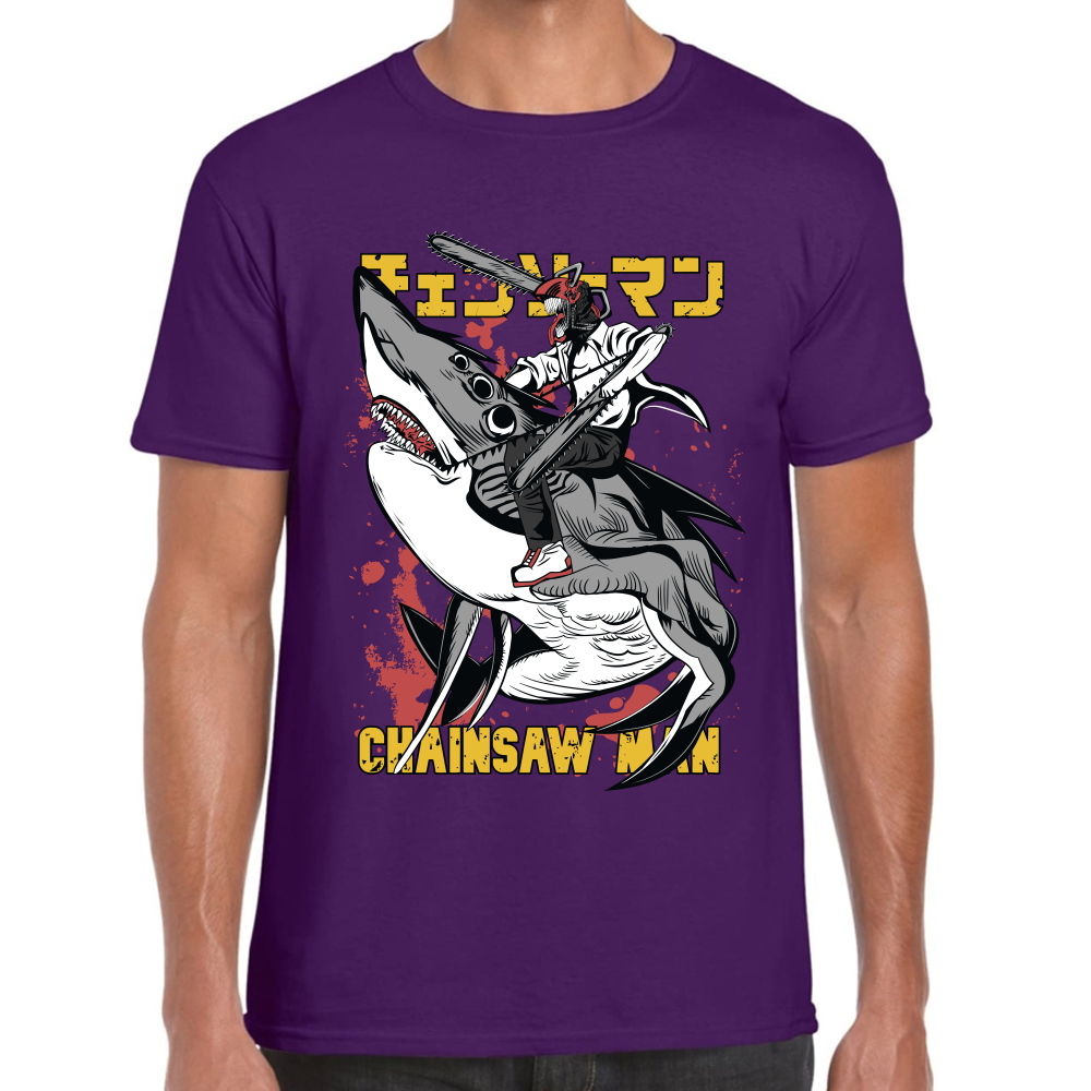 Playera Chainsaw Man Algodón Premium #301