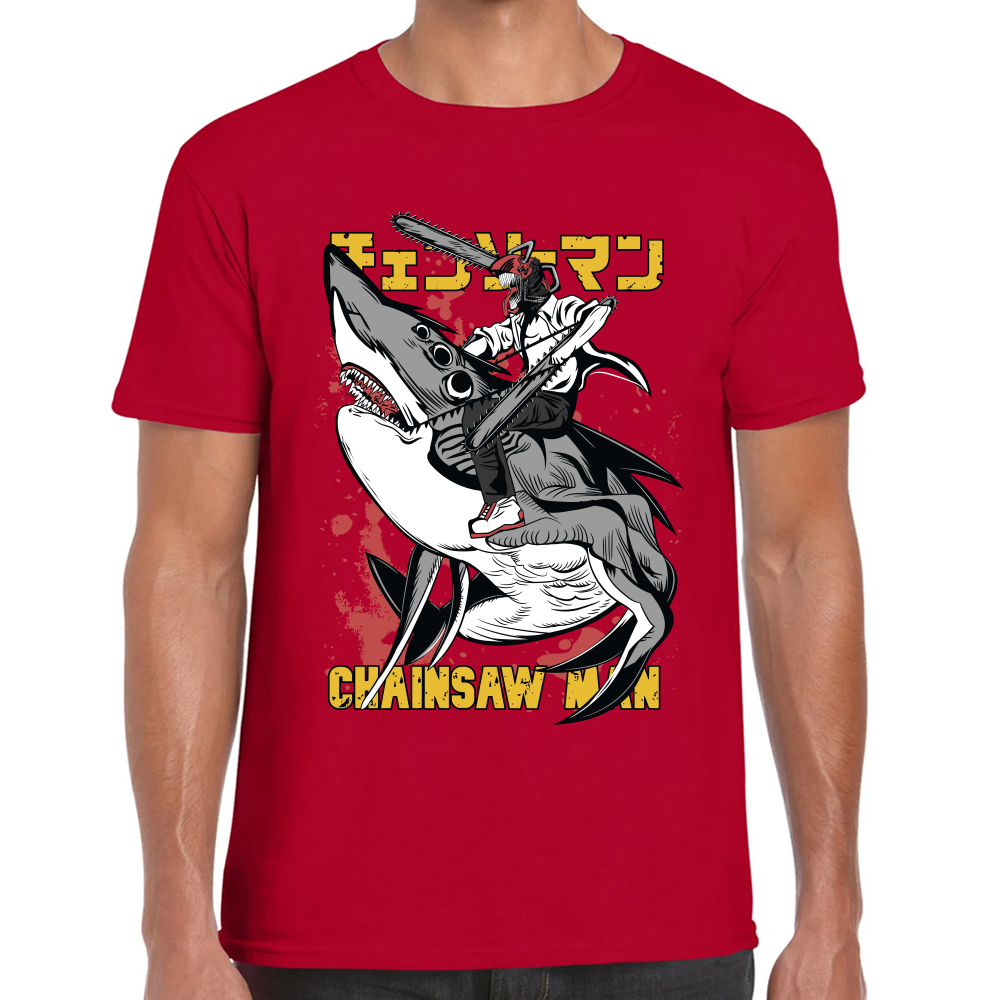 Playera Chainsaw Man Algodón Premium #301