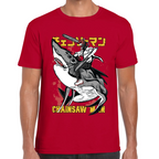 Playera Chainsaw Man Algodón Premium #301