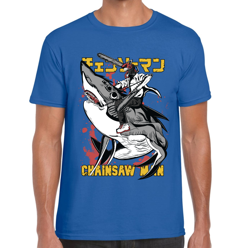 Playera Chainsaw Man Algodón Premium #301