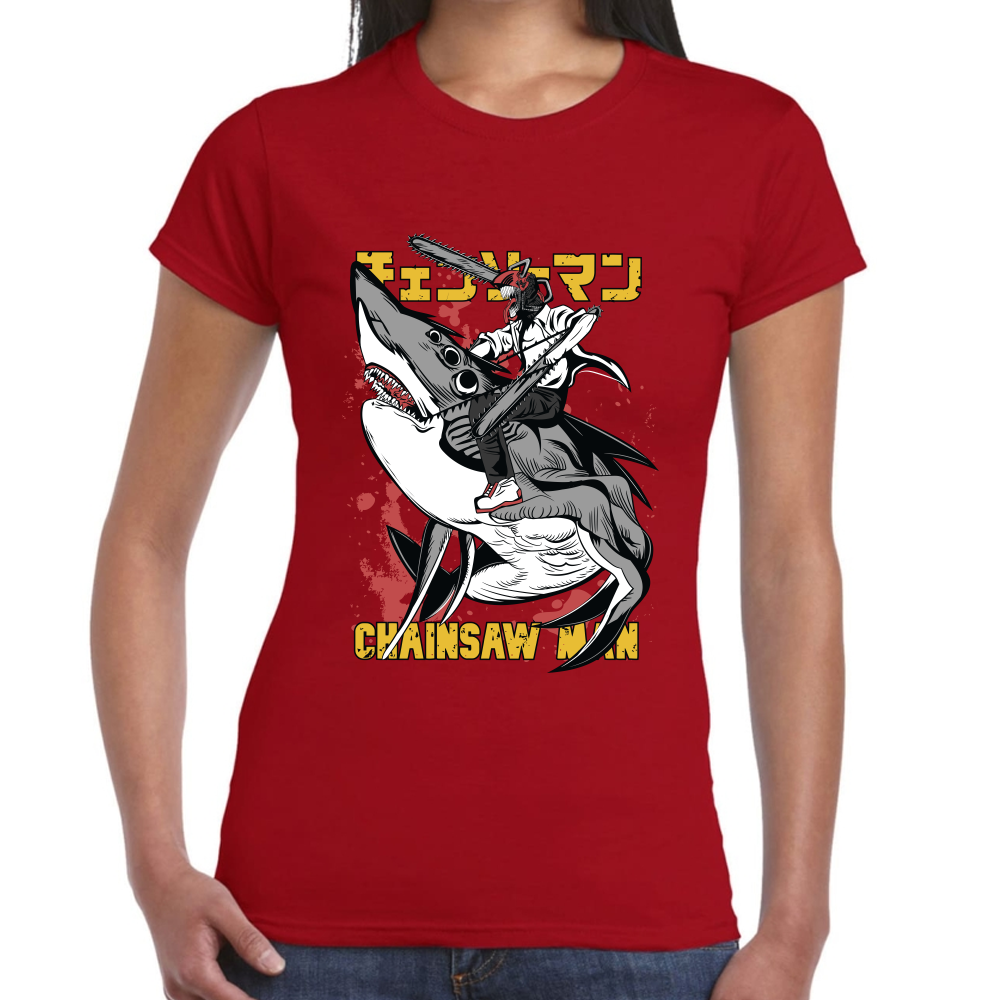 Playera Chainsaw Man Algodón Premium #301