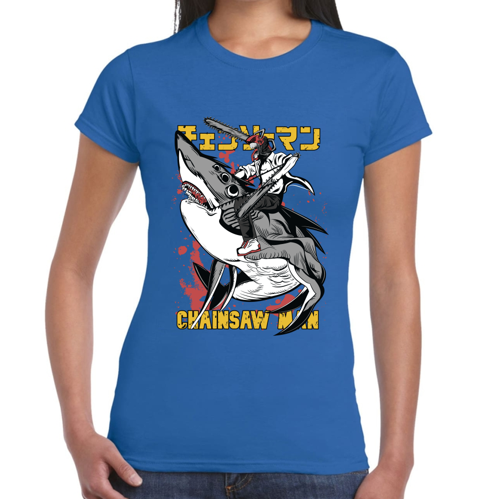 Playera Chainsaw Man Algodón Premium #301