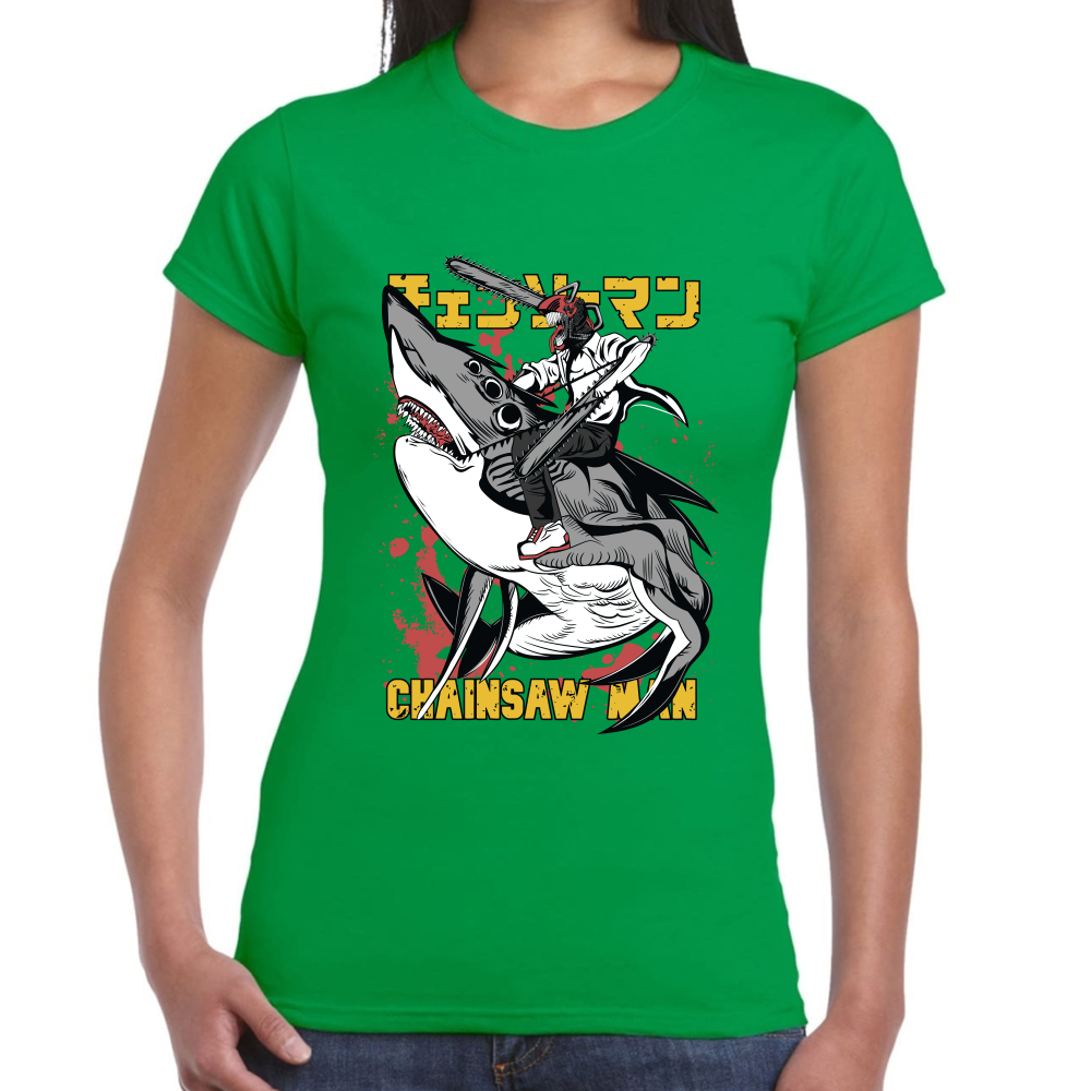 Playera Chainsaw Man Algodón Premium #301