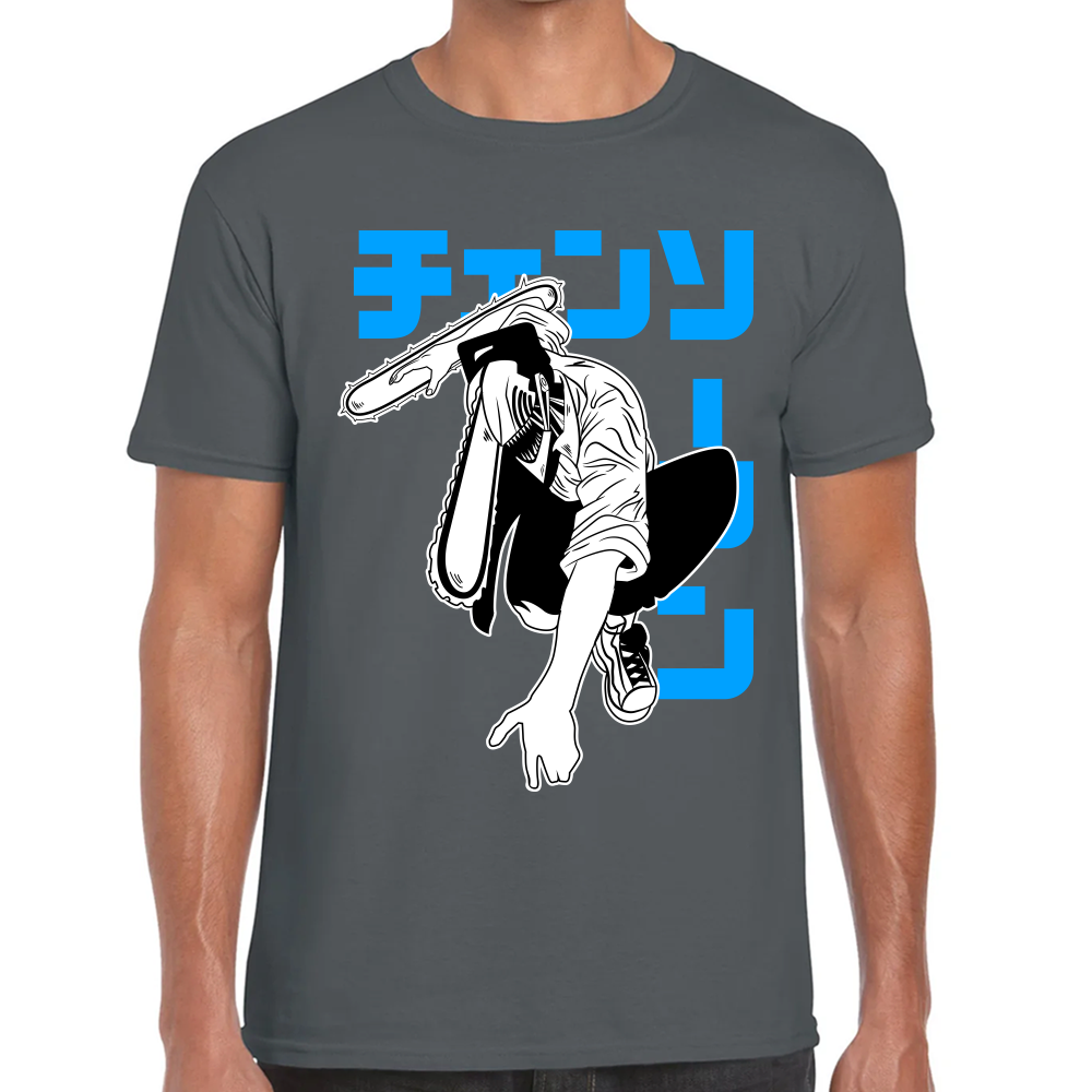 Playera Chainsaw Man Algodón Premium #303