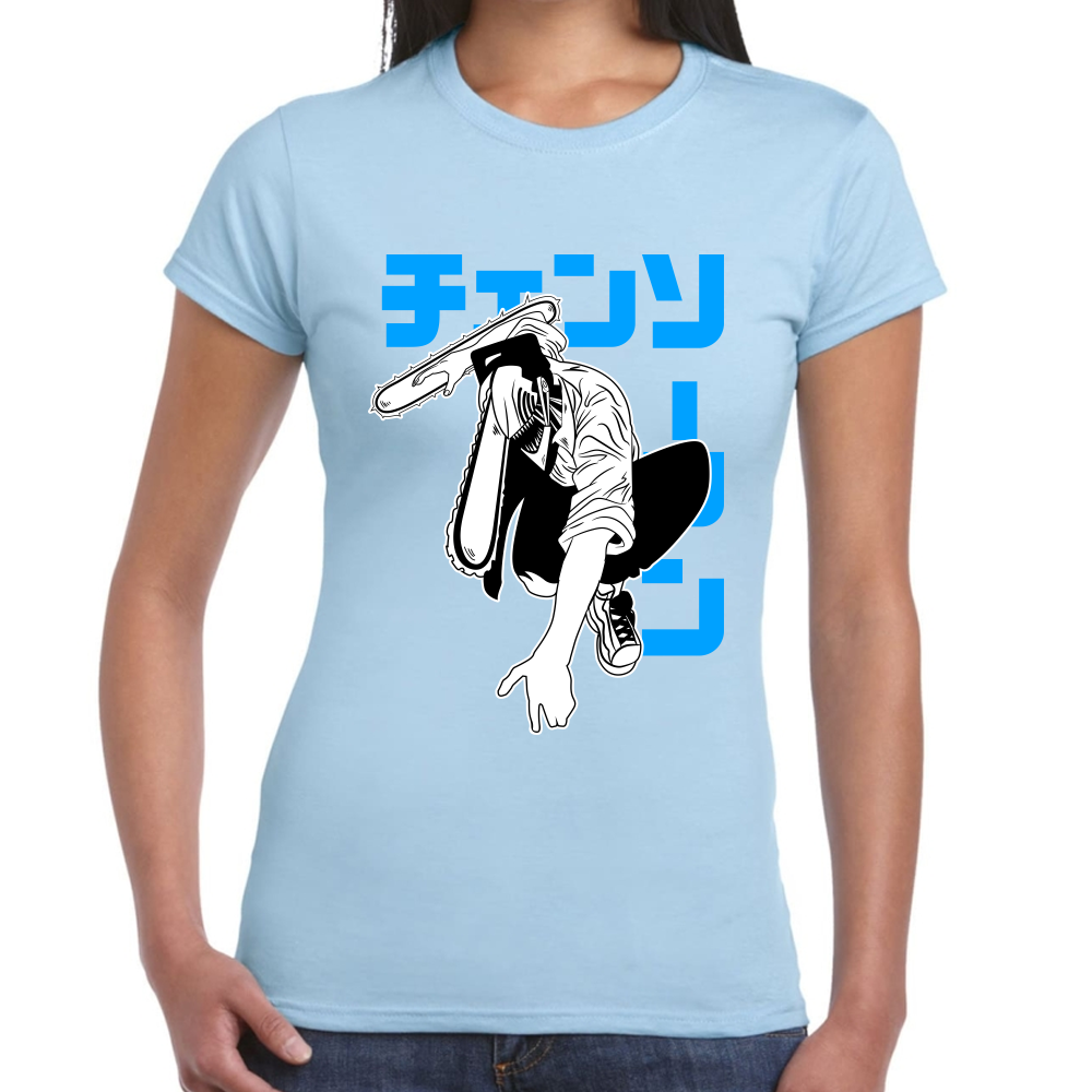 Playera Chainsaw Man Algodón Premium #303