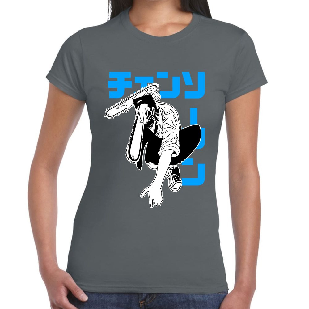 Playera Chainsaw Man Algodón Premium #303