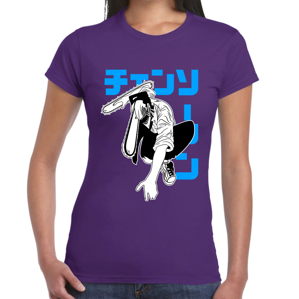 Playera Chainsaw Man Algodón Premium #303