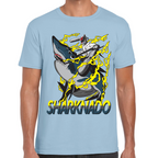 Playera Sharknado Chainsaw Man Algodón Premium #406