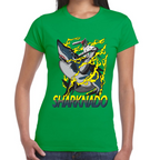 Playera Sharknado Chainsaw Man Algodón Premium #406