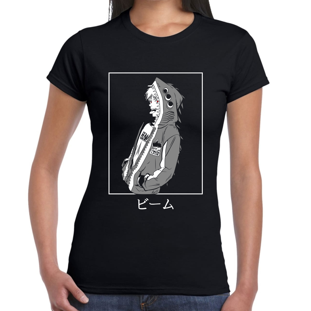Playera Denji Chainsaw Man Algodón Premium #407 Imagen secundaria del producto