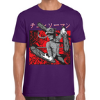 Playera Chainsaw Man Algodón Premium #408