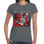 Playera Chainsaw Man Algodón Premium #408