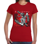 Playera Chainsaw Man Algodón Premium #408