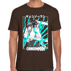 Playera Makima y Denji Chainsaw Man Algodón Premium #409