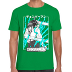 Playera Makima y Denji Chainsaw Man Algodón Premium #409