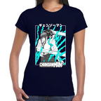 Playera Makima y Denji Chainsaw Man Algodón Premium #409