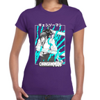 Playera Makima y Denji Chainsaw Man Algodón Premium #409