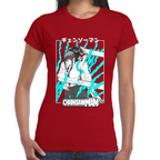 Playera Makima y Denji Chainsaw Man Algodón Premium #409