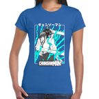Playera Makima y Denji Chainsaw Man Algodón Premium #409