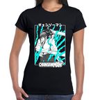 Playera Makima y Denji Chainsaw Man Algodón Premium #409