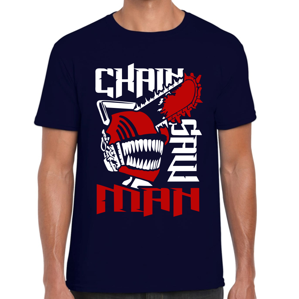 Playera Chainsaw Man Algodón Premium #500 Imagen principal del producto