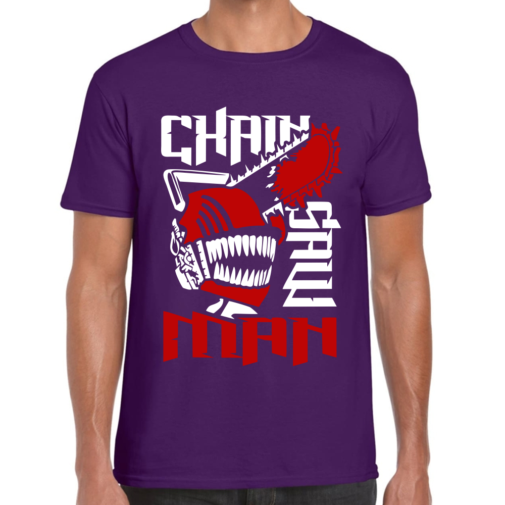 Playera Chainsaw Man Algodón Premium #500