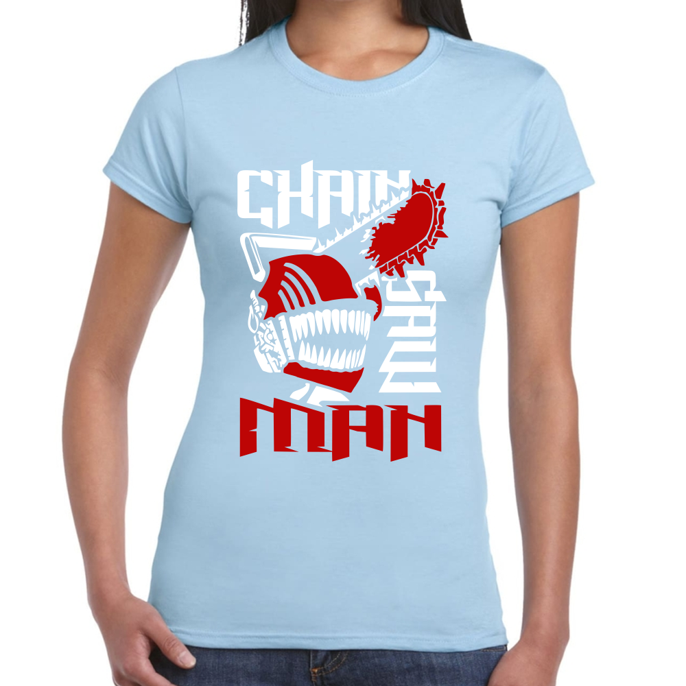 Playera Chainsaw Man Algodón Premium #500
