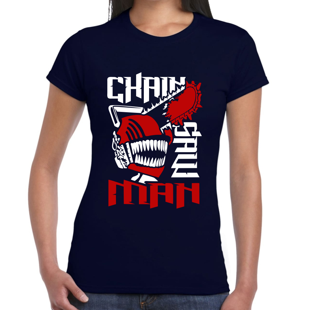 Playera Chainsaw Man Algodón Premium #500