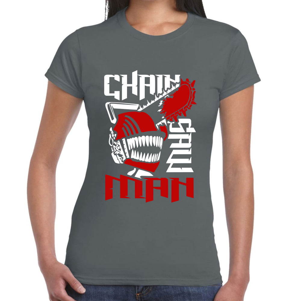 Playera Chainsaw Man Algodón Premium #500