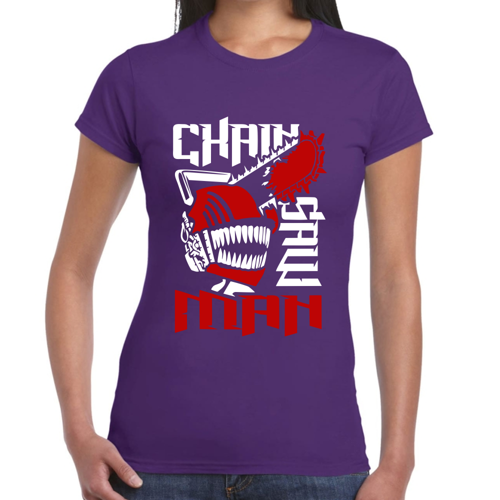 Playera Chainsaw Man Algodón Premium #500