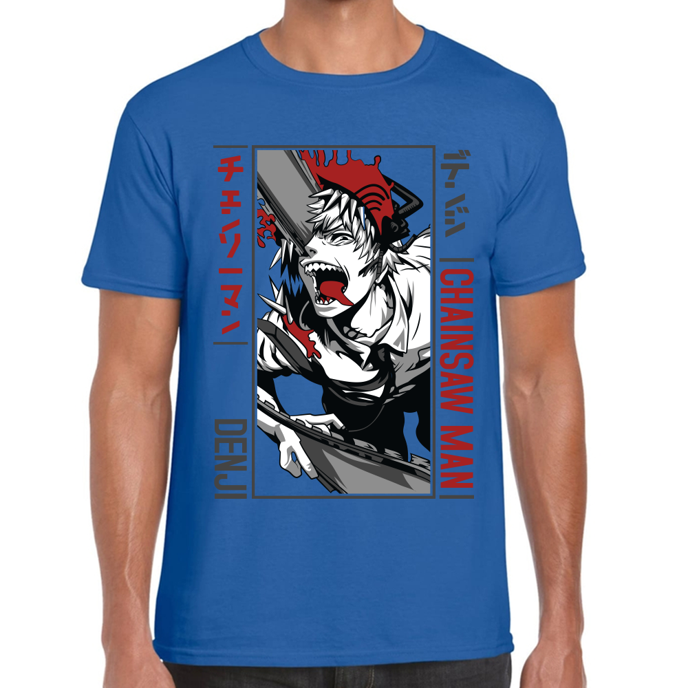 Playera Denji Chainsaw Man Algodón Premium #503