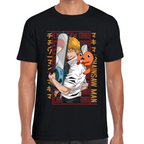Playera Chainsaw Man Algodón Premium #505