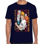 Playera Chainsaw Man Algodón Premium #505