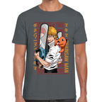 Playera Chainsaw Man Algodón Premium #505